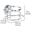 Plaukų džiovintuvas holder, Turbo-Loc - stainless steel, WENKO