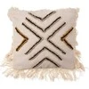 Home Styling Collection Boho pagalvė su kutais, 45 x 45 cm