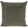Home Styling Collection Dekoratyvinė pagalvė su didelėmis sagomis, 45 x 45 cm