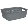 5five Simply Smart SIENNE ažūrinis konteineris, plastikinis, su rankenomis, 10 l
