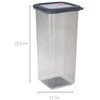 Storage Solutions Sandėliavimo konteineris maisto produktams 1,6 l su dangčiu