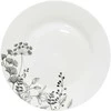 Secret De Gourmet PIECES Porcelianiniai stalo įrankiai 6 asmenims, BALTOS GĖLĖS, 18 dalių