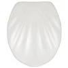 Premium WENKO klozeto sėdynė, patvari ir higieniška klozeto sėdynė — Fix-Clip medžiaga Duroplast