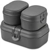 Koziol Pietų dėžutė PASCAL READY MINI, 3 indelių rinkinys, KOZIOL