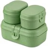 Koziol Pietų dėžutė PASCAL READY MINI, 3 indelių rinkinys, KOZIOL