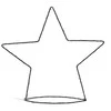 Home Styling Collection Paprasta vielinė figūrėlė su LED apdaila, 34 cm