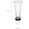 Secret De Gourmet PUB alaus bokalas, 320 ml