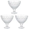 Excellent Houseware DIAMOND desertinis ledų puodelis, 3 vnt. x 200 ml