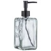 PURE skysto muilo dozatorius, skaidrus stiklas, 550 ml, WENKO