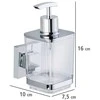 QUADRO muilo dozatorius, Vacuum-Loc nerūdijantis plienas - 340 ml, WENKO