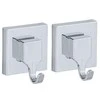 QUADRO siurbimo taurelių pakabos, Vacuum-Loc, 2 vnt., WENKO