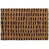 Home Styling Collection Raštuotas kokoso pluošto durų kilimėlis, 59 x 39 cm