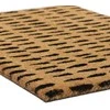 Home Styling Collection Raštuotas kokoso pluošto durų kilimėlis, 59 x 39 cm