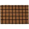 Home Styling Collection Raštuotas kokoso pluošto durų kilimėlis, 59 x 39 cm