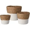 Home Styling Collection PIECES Ratano laikymo krepšeliai, 3 vnt