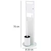 Wenko RAVINA paper and toilet brush holder, 70 cm