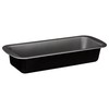 Secret De Gourmet Stačiakampė metalinė kepimo forma, 35 x 13,5 x 6 cm, juoda
