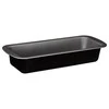 Secret De Gourmet Stačiakampė metalinė kepimo forma, 35 x 13,5 x 6 cm, juoda