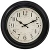 Atmosphera Perfect Retro sieninis laikrodis, tobulas ir tylus laikmatis su precedento neturinčiu grafiniu dizainu