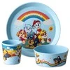 Indų rinkinys vaikams: lėkštė, dubuo, puodelis CONNET Paw Patrol, KOZIOL