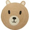 Kids Collection Bear Nimi vaikų kambario kilimas, meškiukas su ausytėmis, Ø 117 cm