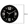5five Simply Smart Laikrodis ATMOSPHERA 3560239275879, juodas, Ø30 cm