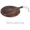 Mondex Pjaustymo ir serviravimo lenta medinė 39,5x29 cm