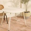 ProGarden Round steel terrace table RONDO, Ø 70 cm x 40 cm
