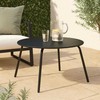 Steel Apvalus plieno terasos stalas RONDO, Ø 70 cm x 40 cm