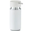RUBBER soap dispenser - baltas, 300 ml, ZELLER