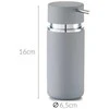 Zeller muilo dozatorius RUBBER muilo dozatorius - spalla pilka, 300 ml, ZELLER