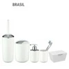 Wenko Šiukšliadėžė BRASIL, 2 l, baltos spalvos (21206100)