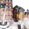 Fééric Lights and Christmas Jaudinantis žiemos peizažas su Eifelio bokštu