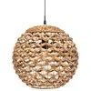 Atmosphera Lamp SAND pakabinamas šviestuvas su hiacinto gaubtu, Ø 38 cm