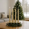 Atmosphera Satininių žvakių rinkinys, 4 vnt., 25 cm