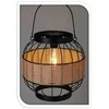 Home Styling Collection Saulės žibintas su austiniu dekoru ir plačia rankena, Ø 24 x 24 cm