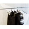 Set of 20 clothing hangers with non-slip coating SASCHA, 20 x 40.5 cm, WENKO
