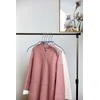Set of 20 thin hangers ALESSIA WENKO, 21.5 x 41 cm, pilka