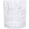 Excellent Houseware Raižyto stiklo stiklinės 4vnt, 230ml