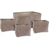 Home Styling Collection Sandėliavimo krepšelių rinkinys, 4 vnt.