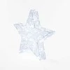 Fééric Lights and Christmas Star Švytinti šventinė dekoracija, žvaigždė, 50 cm