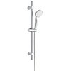Steel Dušo rinkinys 70 cm, nerūdijantis plienas, ALLSTAR