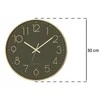 Atmosphera Sieninis vaikų kambario laikrodis su tyliu mechanizmu, žalias, Ø 30 cm