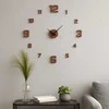 Home Styling Collection 3D TETI sieninis laikrodis klijavimui