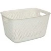 5five Simply Smart SIENNE ažūrinis konteineris, plastikinis, su rankenomis, 17 l