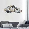 Atmosphera Sienų apdaila DECO, metalas, 93x43 cm, pilkai auksinis