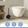 Silicone toilet brush, wall-mounted LIZAN, WENKO