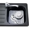 Wenko Sink mat, transparent, made of plastikas
