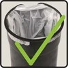 Šiukšliadėžė do łazienki LEMAN, 5 L, WENKO