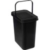 5five Simply Smart Šiukšliadėžė, juoda, 12 l
